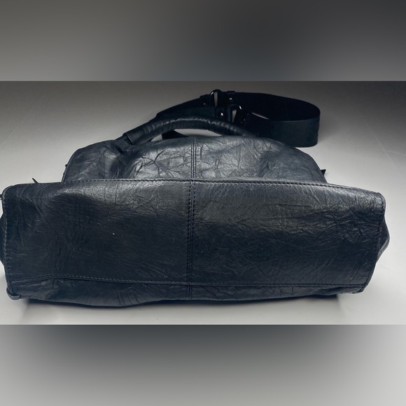 Camilla Alves Black Leather Converse Crossbody Handbag EUC - Picture 7 of 14